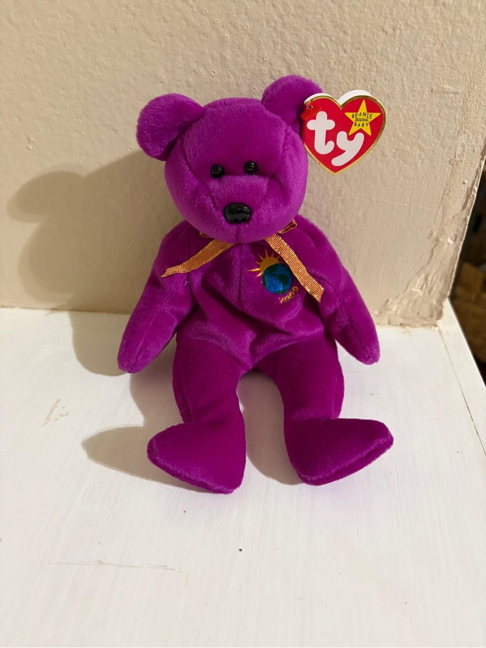 Ty Beanie Babies Original Collection Retired Rare 1999 Millenium Plush w Tags